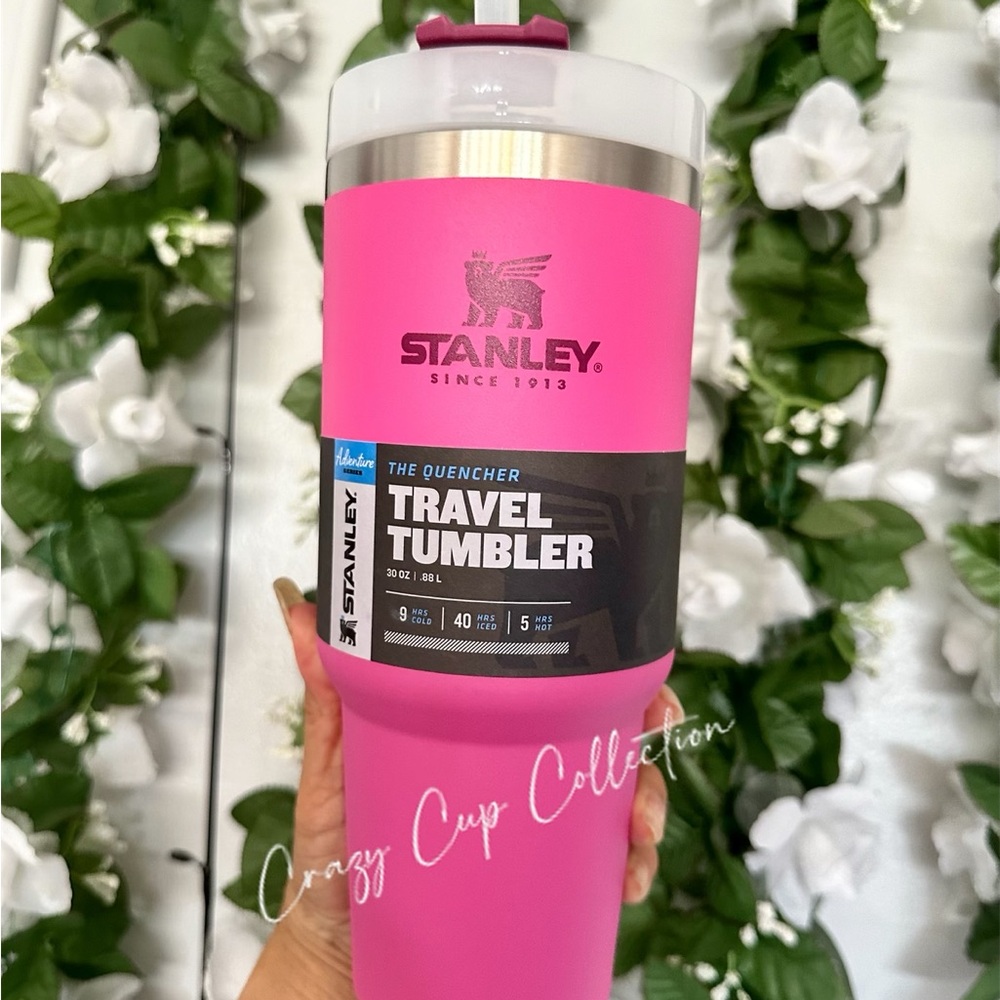 Stanley Azalea Pink Quencher Travel Tumbler 30oz